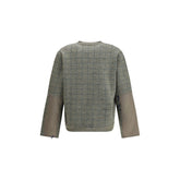 Margiela Green Fleece Wool Sweatshirt